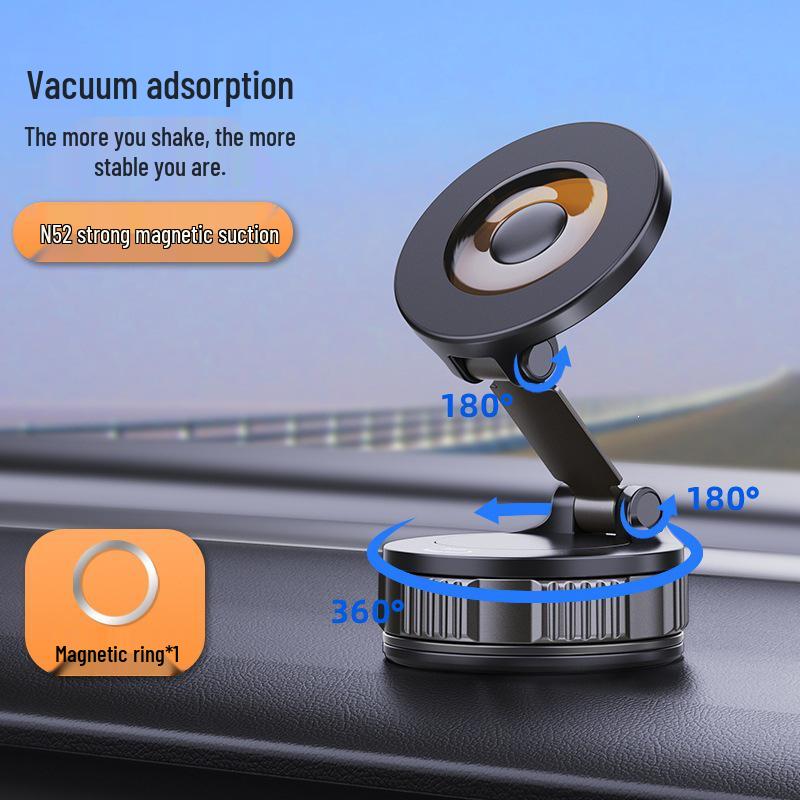 Universal Dashboard Magnetic Phone Holder with Suction Cup