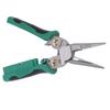 Electrical Pliers Multi Functional Wire Stripping Crimping Cutting Splitting Winding Pliers with Voltage Tester