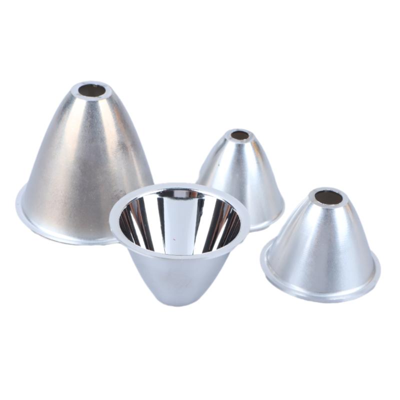 1 шт. 41 мм 46 50 60 мм алюминиевый светодиодный фонарик рефлектор конденсаторная чашка отражающая крышка