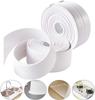 Caulk Strip,PE Self Adhesive Tape Sealing Tape Strip Waterproof Wall Sealant Caulking Roll