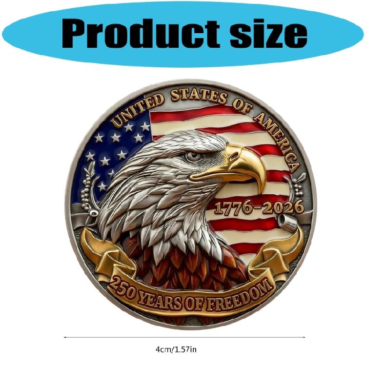 Памятная монета к годовщине, посвященная 250-летию, commemorative medals for home decoration and gifting