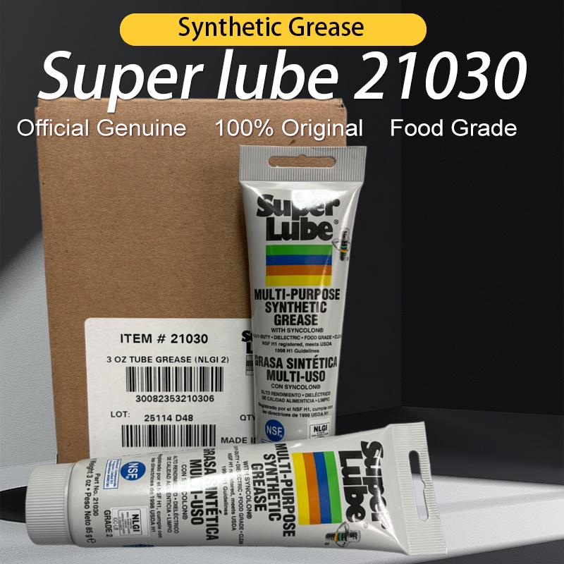 TUBE by Super Lube 1 Piece Semi-Solids Super Grease White NSF Approved Waterproof 21030 Compatible with Metal Plastic and Rubber