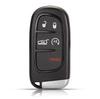 Xjmynb Для Jeep Grand Cherokee Dodge Ram 1500 Journey Dart Challenger Durango 2/3/4/5 Кнопок Пульт Дистанционного Управления Автомобильным Ключом Чехол Брелок