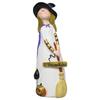 Witch Figurines Cartoon Witchcraft Girl Figure Model Collectible Crafts Decoration 3 Styles Doll Model Resin Ornament Halloween