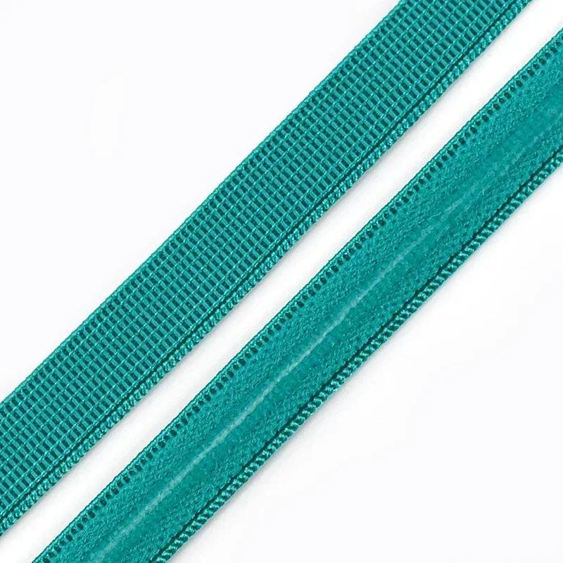 Meetee 10-50M 10мм Нескользящие Эластичные Ленты Силиконовые Ленты для Бюстгальтера Нижнего Белья Плечевого Ремня Швейные Резиновые Ленты Швейная Фурнитура