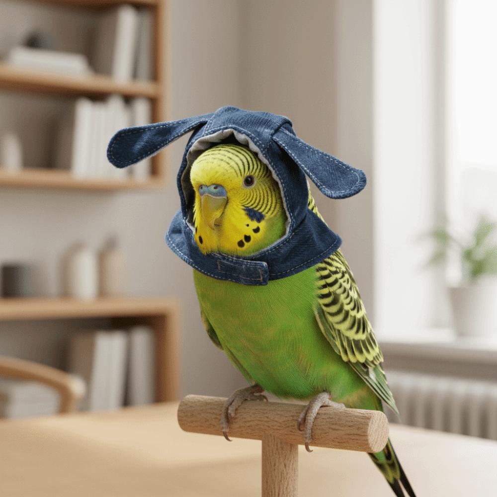 Windproof Parrot Cloak Cozy Bird Flight Cap Cute Bird Role Play Clothes Cosplay
