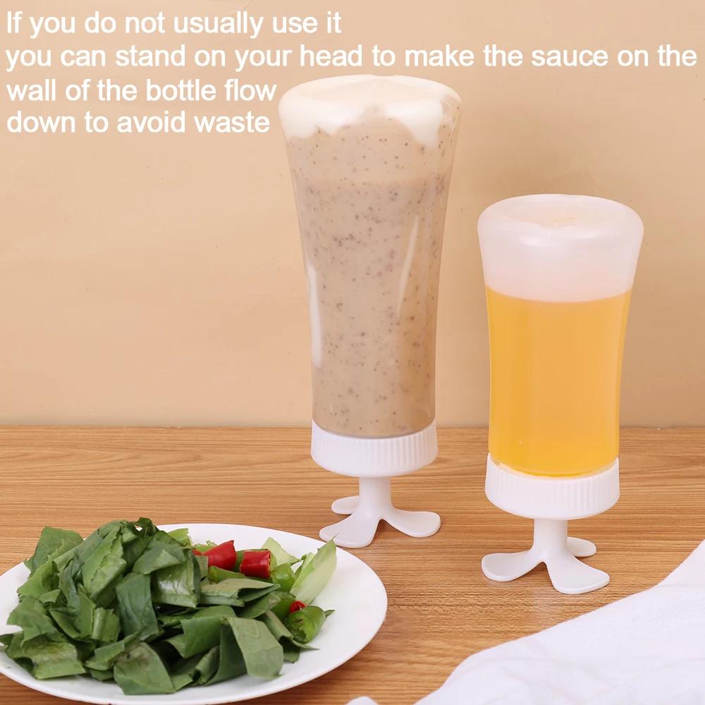 Бутылки с дозатором для приправ Кетчуп Салатная заправка Приправа Банка для хранения Соус Приправа Бутылка для оливкового масла Кухонные органайзеры