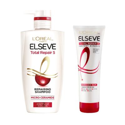 L'Oréal Paris Total Repair 5 Шампунь 410 мл + Маска для волос 280 мл, 1 набор