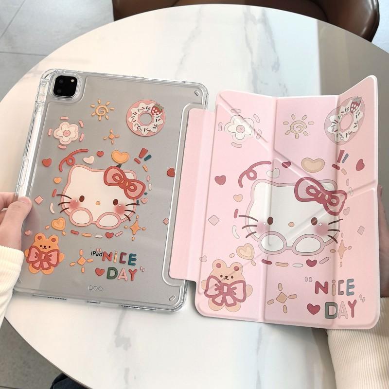 Transparent Acrylic Case IPad Air 6 With Magnetic Stand Support Shockproof Full Cover 10.2 Inch Tablet