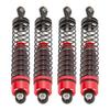 RC Oil Filled Shock Absorber 1 10 Scale 95mm High Strength Aluminum Alloy RC Shock Absorber Oil Damper Red