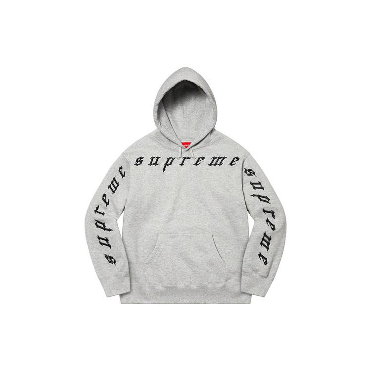 Supreme Raised Embroidery Hooded Sweatshirt SUP-FW21-366