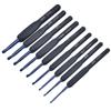 2mm-6mm Silicone Handle Knitting Needle Sweater Hook Blue Soft Handle Crochet Hooks Aluminum Crochet