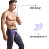 Mens Underpants Comfortable Breathable Mesh Thin Long Johns Fashion Mid Waist Underwear For Man