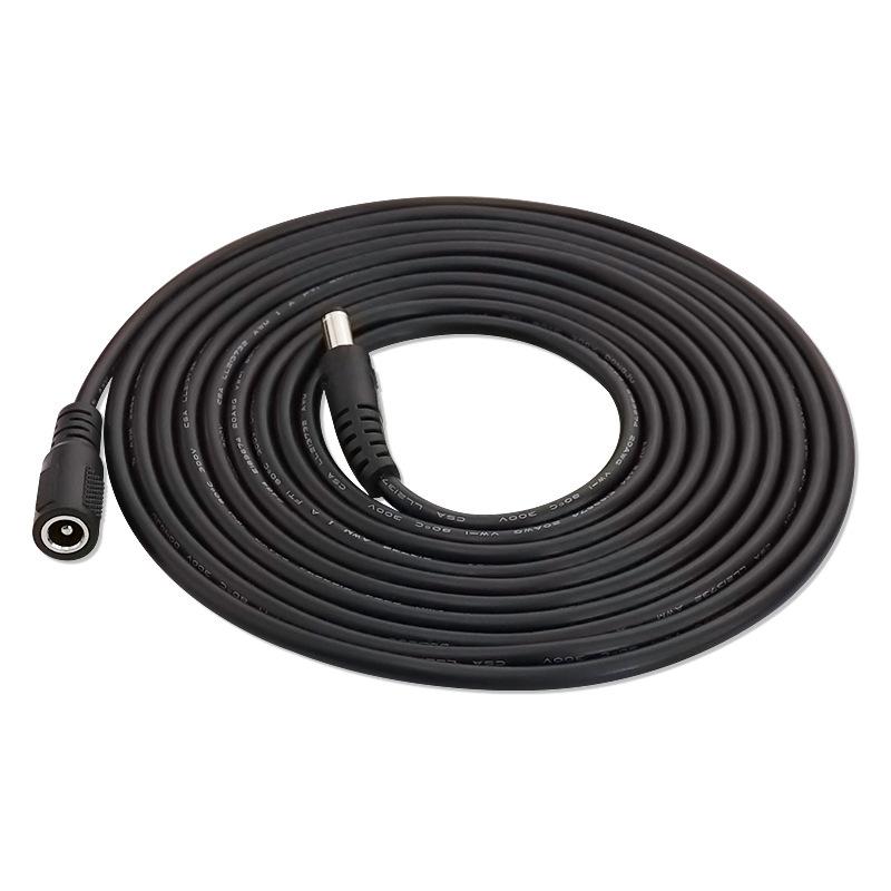 Kebaolong DC5525 Кабель-удлинитель «папа-мама» для камеры видеонаблюдения, роутера и проектора