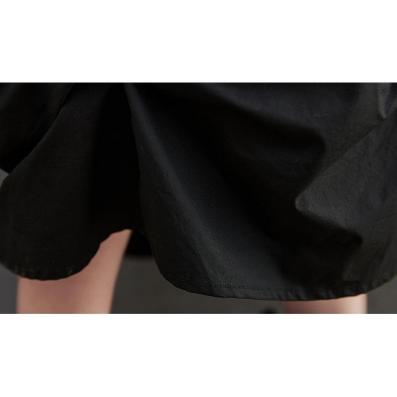 Summer Women's Dress Loose Large Size Cool Comfort Short Sleeve Printed Skirt Artistic Temperament In The Long Casual Dress