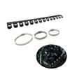 Motorcycle Exhaust Muffler Pipe Protection Leg Protector Heat Shield Cover Resistant For Gas EC 2T 4T FSR KLX Motocross Dirt Bik