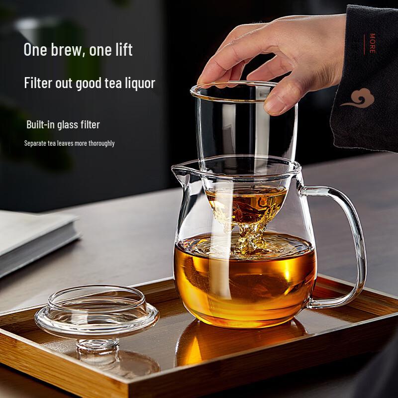 Yihucha Handmade Heat-Resistant Glass Teapot