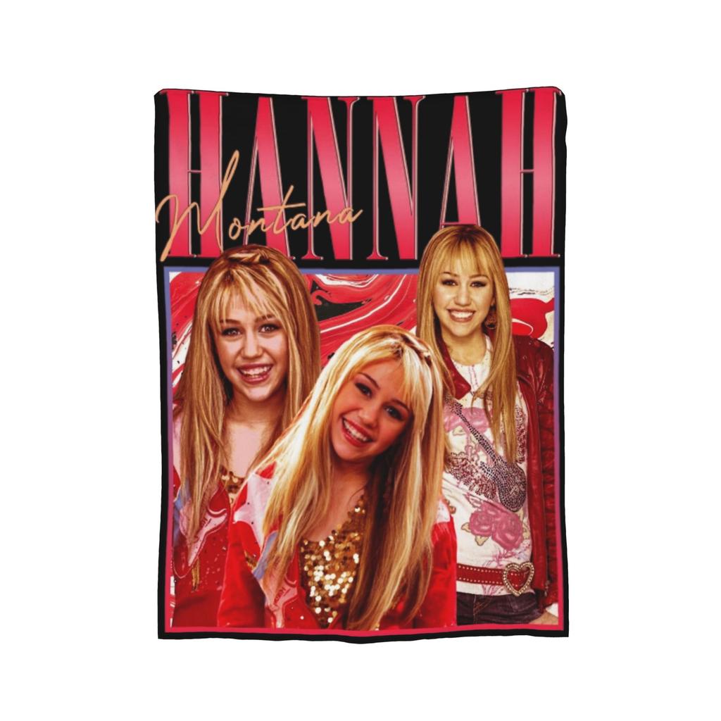 Плед Hannah Montana Фланелевый Принт Многофункциональный Ультрамягкий Плед для Дома Дивана Ковра Кусок