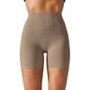 High-Waisted Seamless Yoga Shorts for Women - No Visible Lines, European & American Style, Perfect for Running and Fitness