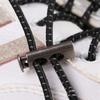 Shoelace Sportswear Apparel Sewing Stopper Cord DIY Metal Clamp Lock Toggle Double Hole Stoppers