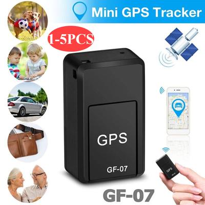 Мини-магнитный GPS-трекер GF-07 для автомобиля, позиционер сообщений SIM-карты, отслеживание в реальном времени, локатор мотоцикла в реальном времени, трекер для защиты от потери домашних животных