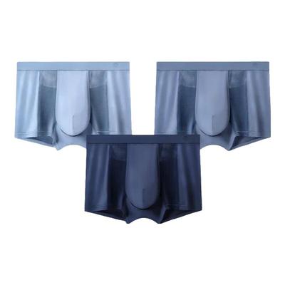 Jingdong Zhizao Серия AirFlow Модальное мужское нижнее белье из ледяного шелка, 3 штуки