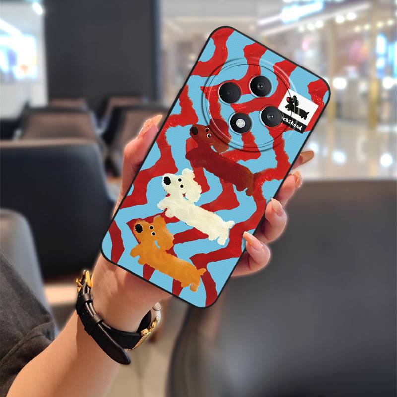 Животные Противоударный Чехол для Телефона Для OPPO Reno12F 5G/Reno12 FS/F27 5G Грязеотталкивающий Чехол для Телефона Пылезащитный ТПУ Милый Мультяшный