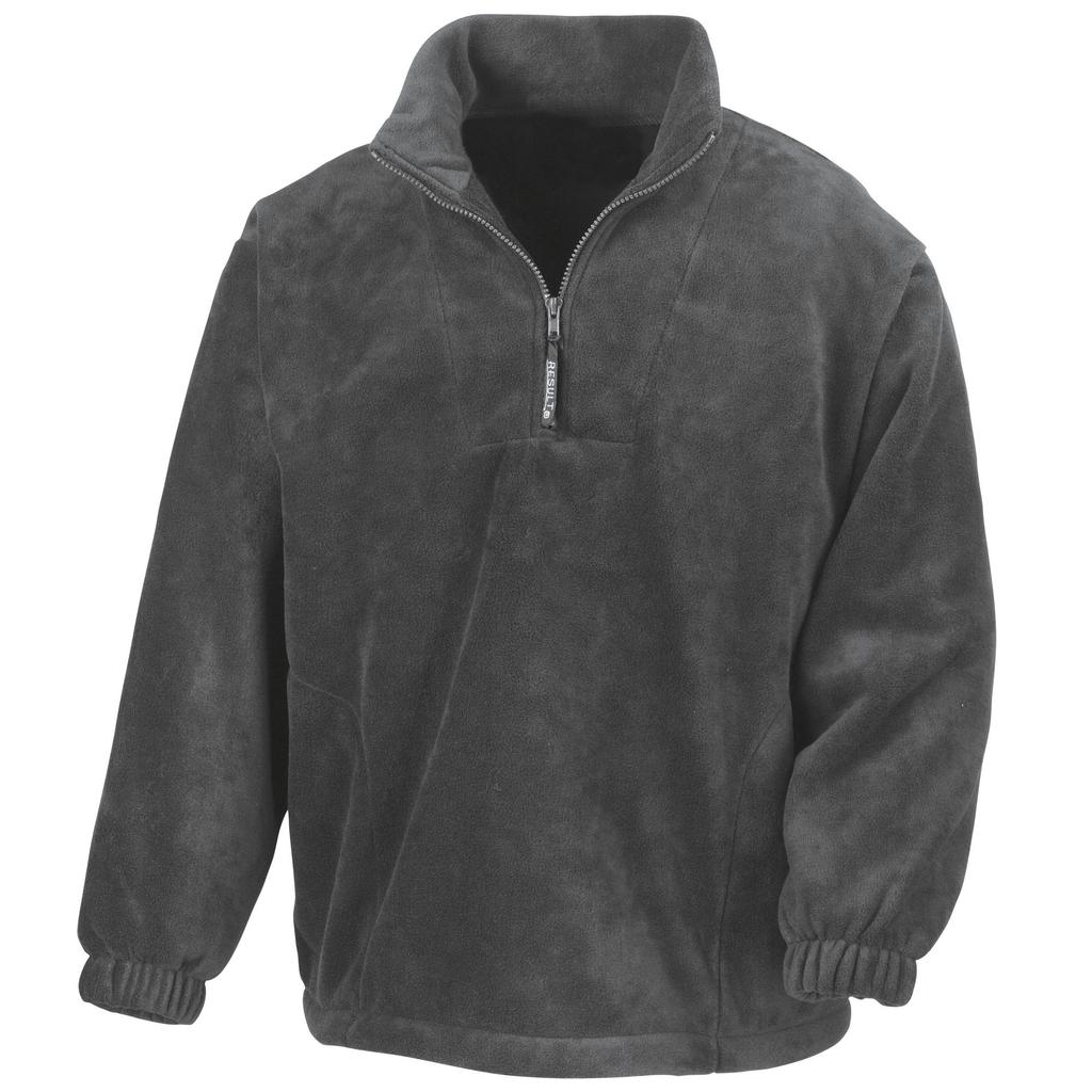 Result Unlined Active 1/4 Zip Anti-Pilling Fleece Top