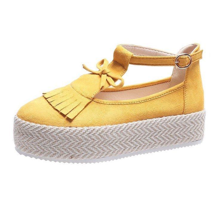 Мода Женские винтажные сандалии на плоской платформе Женская обувь ручной работы Женские модные сандалии с кисточками Удобные сандалии Женская обувьs667