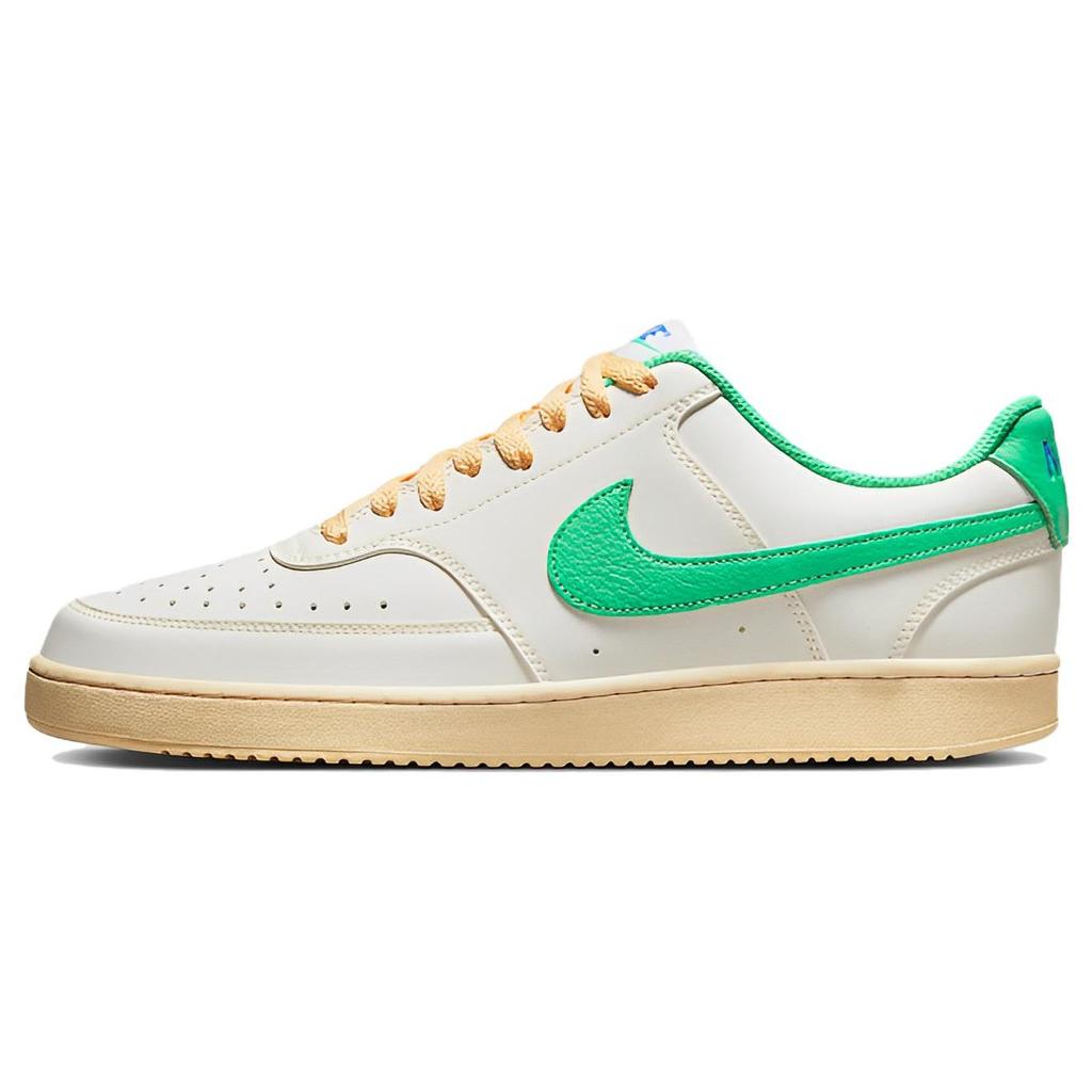 Nike Court Vision Low Sail Electric Algae Unisex Sneakers Cream Pale-Vanilla Medium-Blue FJ5437-133