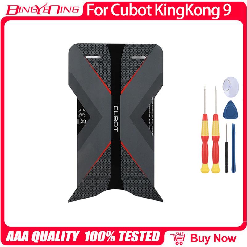 Оригинальная задняя крышка корпуса аккумулятора для Cubot KINGKONG 9 Задняя крышка + Пользовательская крышка Экран Аксессуары Запчасти