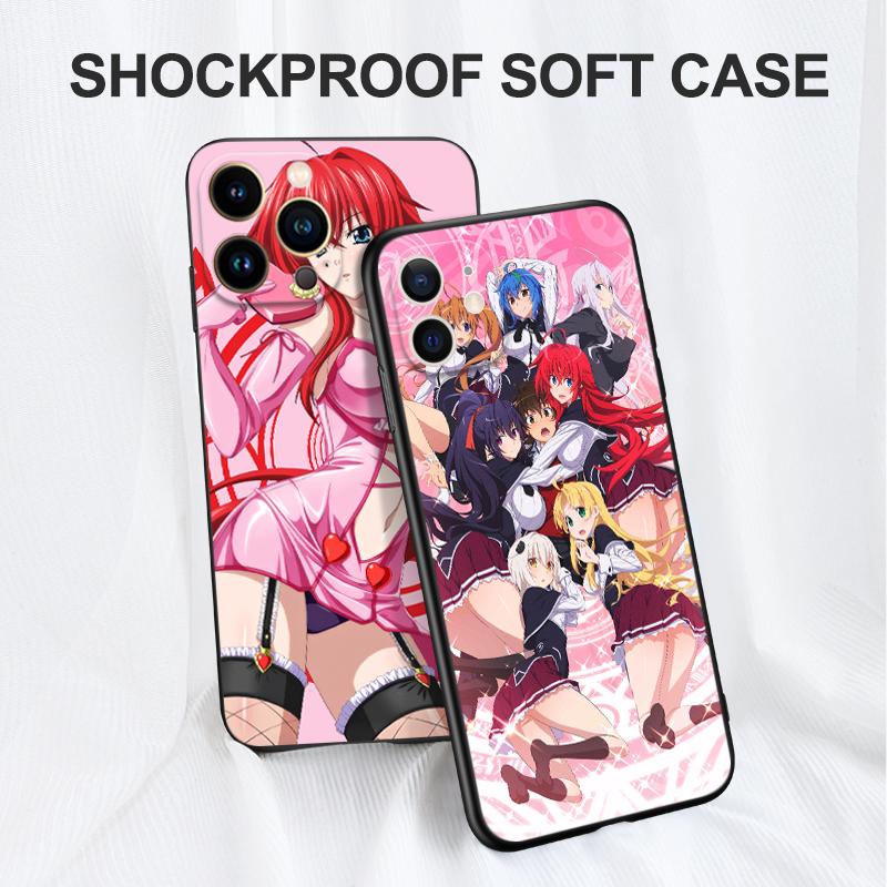 Черный ТПУ чехол для OPPO A11S A15 A15S A16 A16S A16K A16E K3 K10 K9S ACE2 5G Spduak High School Rias Gremory