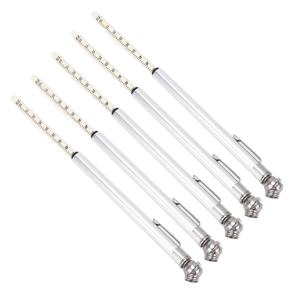 10шт карандашный шинный манометр 3 диапазона 4 стороны шкала герметичный наконечник металлическая труба давление