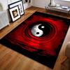 Various Sizes Tai Chi Art Print Carpet for Living Room Bedroom Bedside Sofa Floor Mat Modern Home Decor Area Rug Large Size