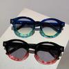 Винтажные круглые солнцезащитные очки двух цветов для женщин и мужчин, новый дизайнерский бренд класса люкс, солнцезащитные очки в стиле панк, популярные классические очки с заклепками