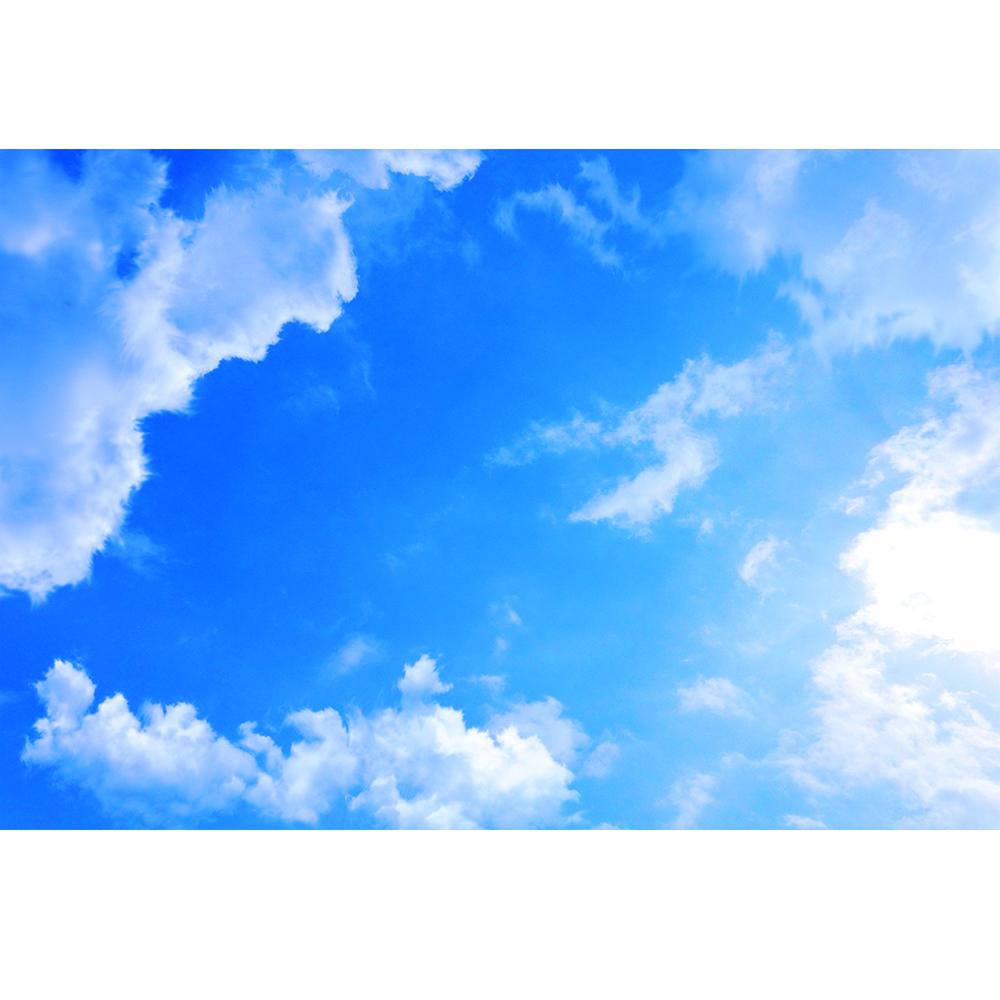 3D Потолочные Фрески Голубое Небо Белые Облака Потолочные Обои Для Гостиной Спальни Домашний Декор Потолочные Обои