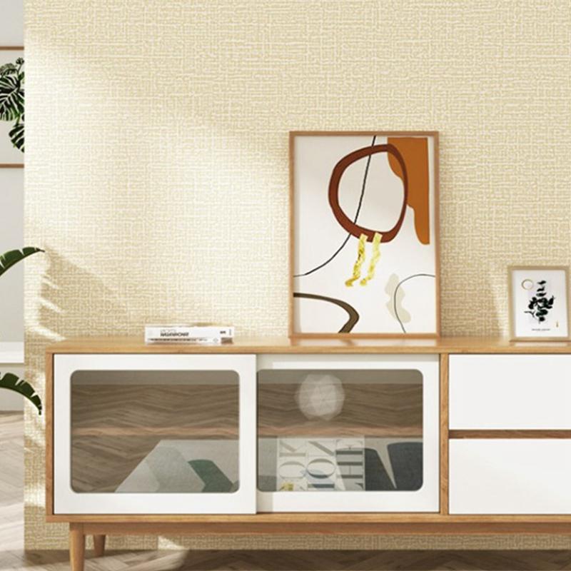 3м 3D XPE однотонные льняные обои самоклеящиеся водонепроницаемые и влагостойкие спальня гостиная фон украшение дома