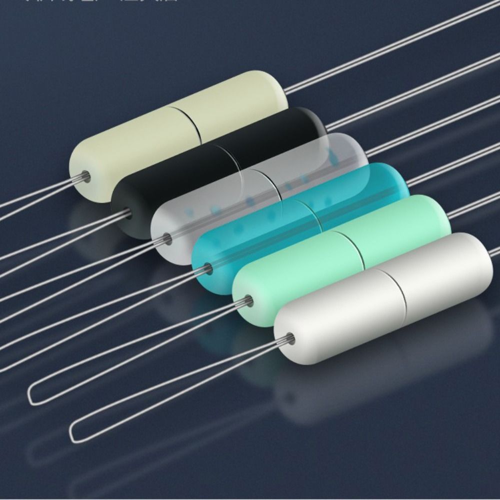 Fishing Stopper Fishing Space Beans Anti-wrapped Beans Oval Straight Column Fishing Bobber Float