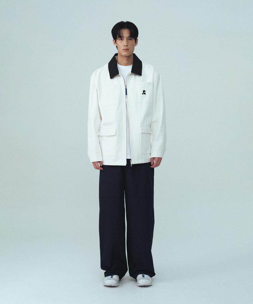 Rest&Recreation Cotton Work Jacket - White