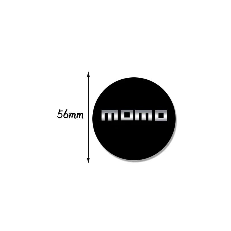 4 шт. 56 мм Эмблема MOMO Наклейки на центральные колпачки колес автомобиля Для Mitsubishi Nissan KIA BMW TESLA Opel Toyota Volkswagen Ford