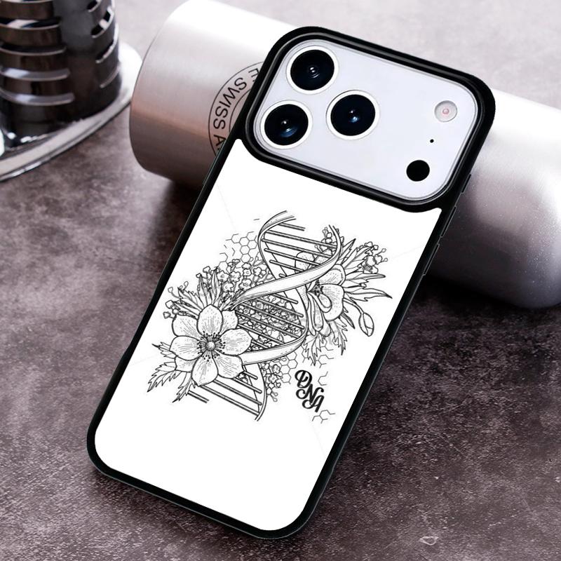 Science Biology Chemistry Phone Case For iPhone 17,16e,15,14,13,12,11,Mini,Pro,MAX soft Silicone Cover