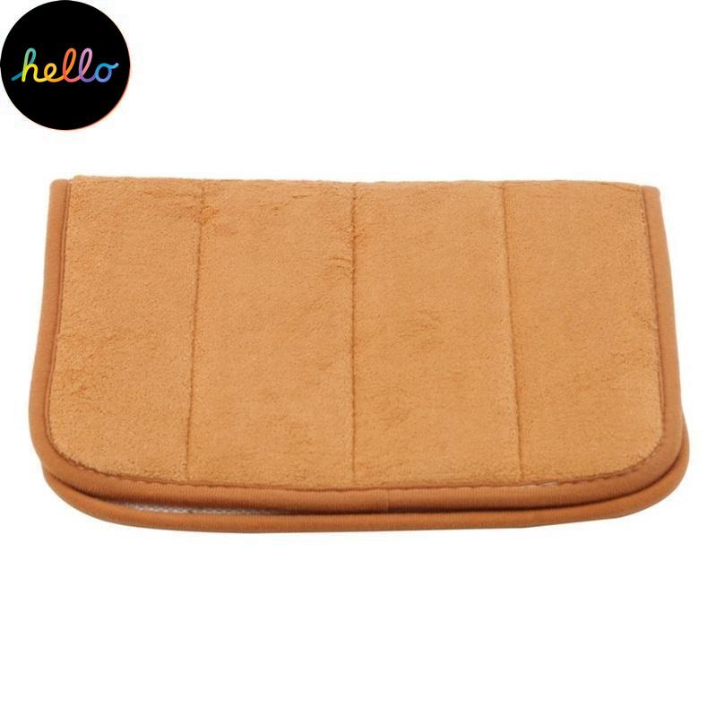 Home Supplies Home Soft Absorbent Memory Foam Bath Mats Bathroom Carpets Non-Slip Rug