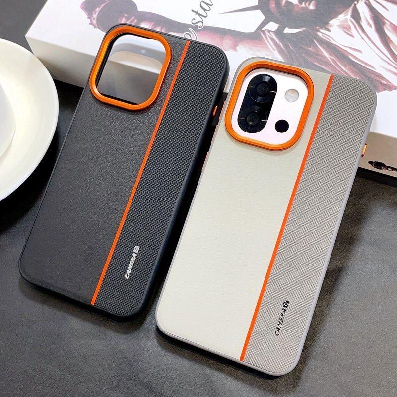 Simple Case For OnePlus 15 Case Luxury PU Silicone Leather Phone Back Cover For OnePlus15 5G One Plus 15 Protect Shell Bumper