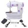 Handheld Sewing Machine Low Noise Mini Portable Electric Sewing Machine with LED Light for DIY Handbags Curtains