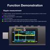 USB C Power Diagnostic Device Voltage Current Monitoring Tool Aluminum Digital Ammeter Voltmeter Portable Design