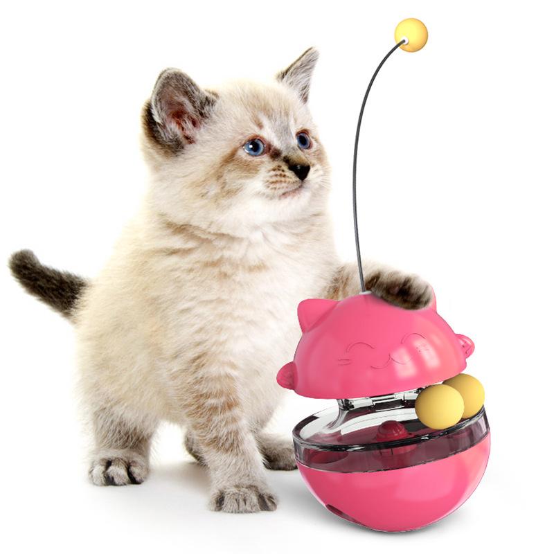 Pet Supplies Tumbler Cat Educational Toys Self-entertainment Toys Leaking Food Ball