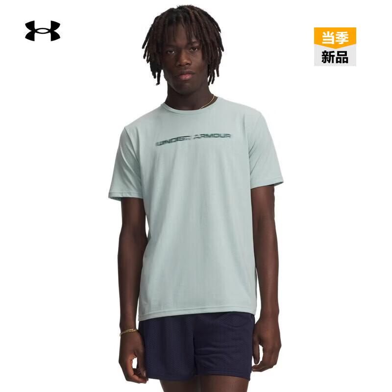 Under Armour Мужская футболка Blur свободного кроя с коротким рукавом
