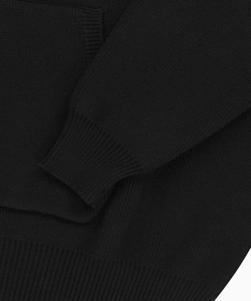 SPERRY Loose Fit Knit Hoodie_Black [Sprn_1001]