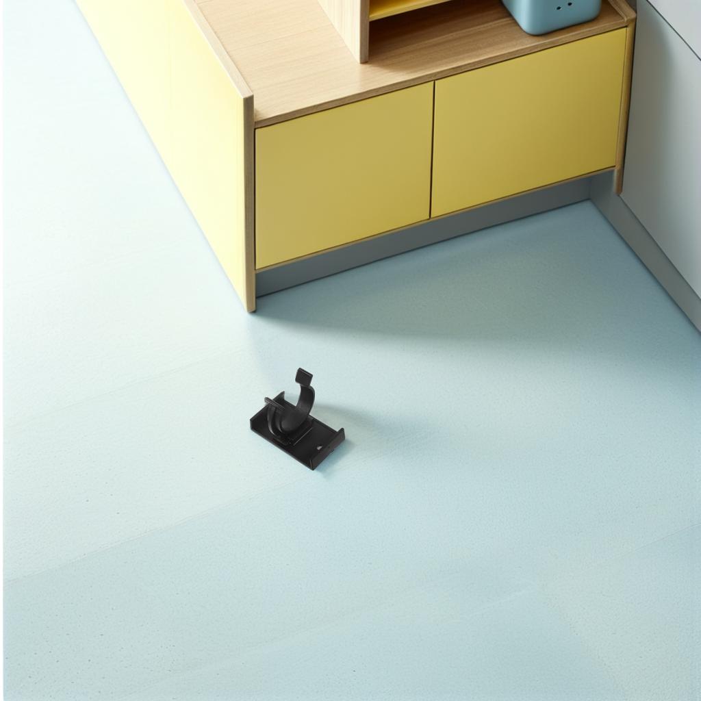 40 set Adjustable Plinth Clips For Cabinets Thickened Nonslip Kickboard Connectors, Snap-In Installation For Kitchen Toe Kick