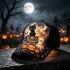 FashionPOD heat transfer pumpkin head skull halloween funny new baseball cap trend 1D printed hat